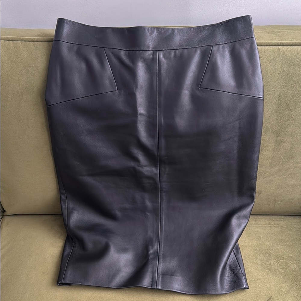 Reiss Black Pencil Skirt Knee-Length Workwear